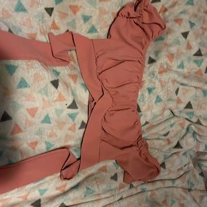 Crop Shirt That Ties